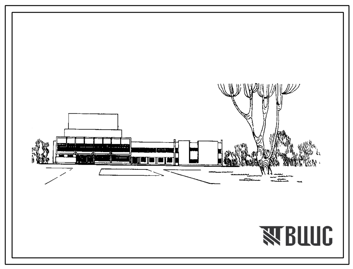 Типовой проект 264-12-189 Дом культуры со зрительным залом на 500 мест