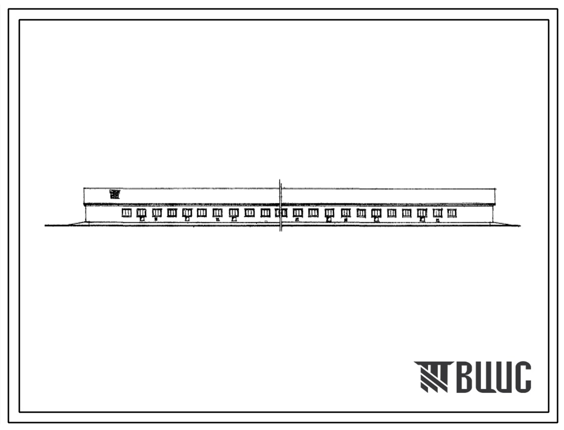 Типовой проект 805-112 Птичник для выращивания молодняка кур от 61 (71) до 140 (150) дней на 5-6тыс.голов.