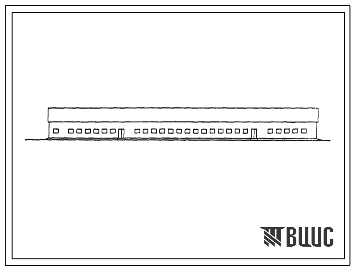 Типовой проект 803-3-82.86 Овчарня для ягнения на 800 маток (с используемым чердаком)