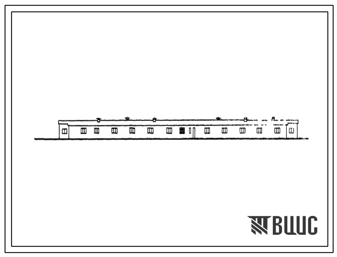 Типовой проект 805-152 Птичник для выращивания утят в возрасте от 11 до 30 дней на 8200 голов.