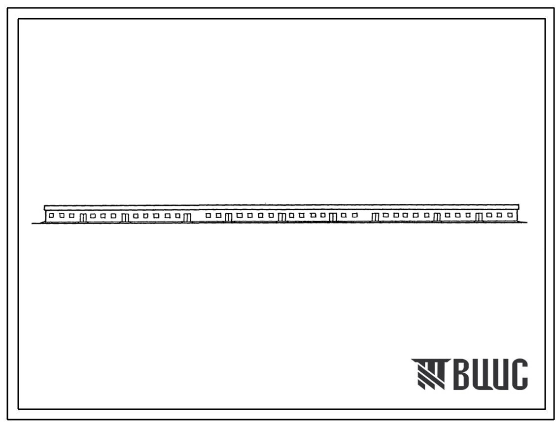 Типовой проект 803-3-121.13.87 Овчарня для зимнего ягнения на 750 маток с раздельно-контактным способом выращивания ягнят (стены кирпичные, покрытие из плит на деревянном каркасе). Для Башкирской АССР