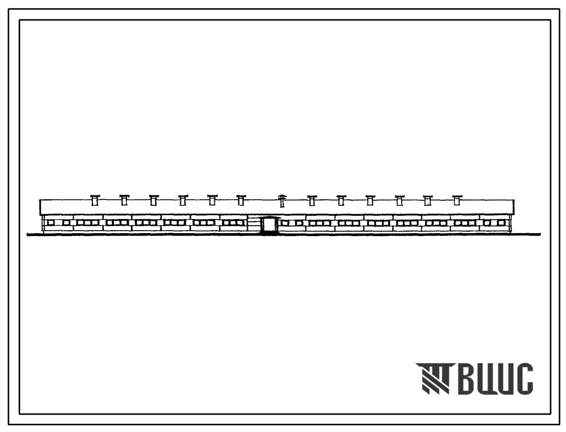 Типовой проект 802-5-20.83 Свинарник-откормочник на 1120 мест