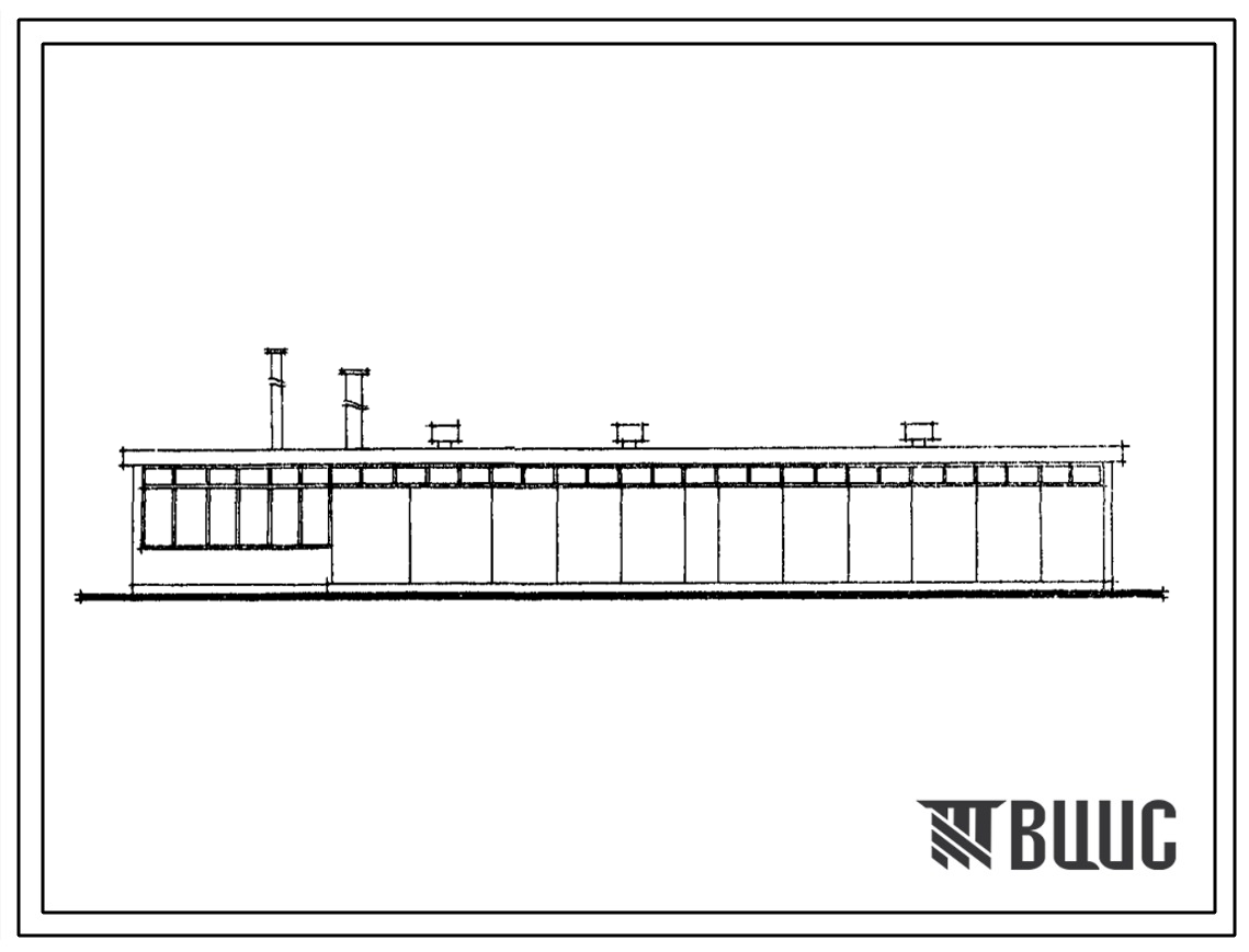 Типовой проект 503-72 Гараж на 3 автомашины с кузницей.