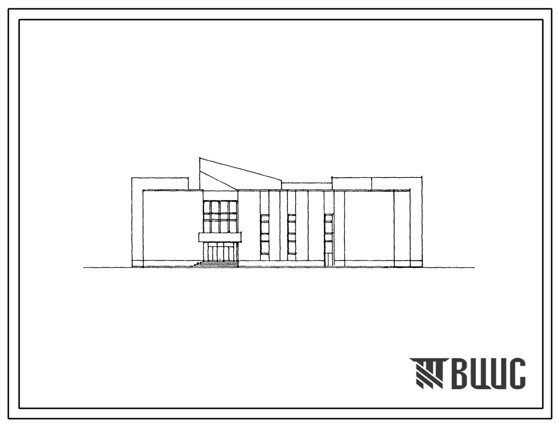 Типовой проект 264-20-93.87 Здание городского дома политического просвещения