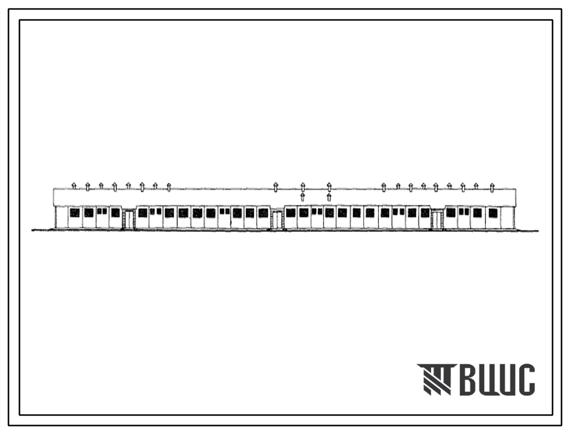 Типовой проект 803-115 (п.п.) Овчарня на 1000 овцематок с весенним ягнением