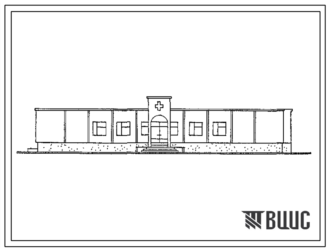 Типовой проект 807-12-14.88 Главный корпус ветеринарной аптеки с товарооборотом 500-600 тыс. руб. в год (в ценах 1991 г.). Размеры здания - 12x30 м. Расчетная температура -20, -30, -40°С. Стены – кирпичные. Покрытие и перекрытие - железобетонные плиты