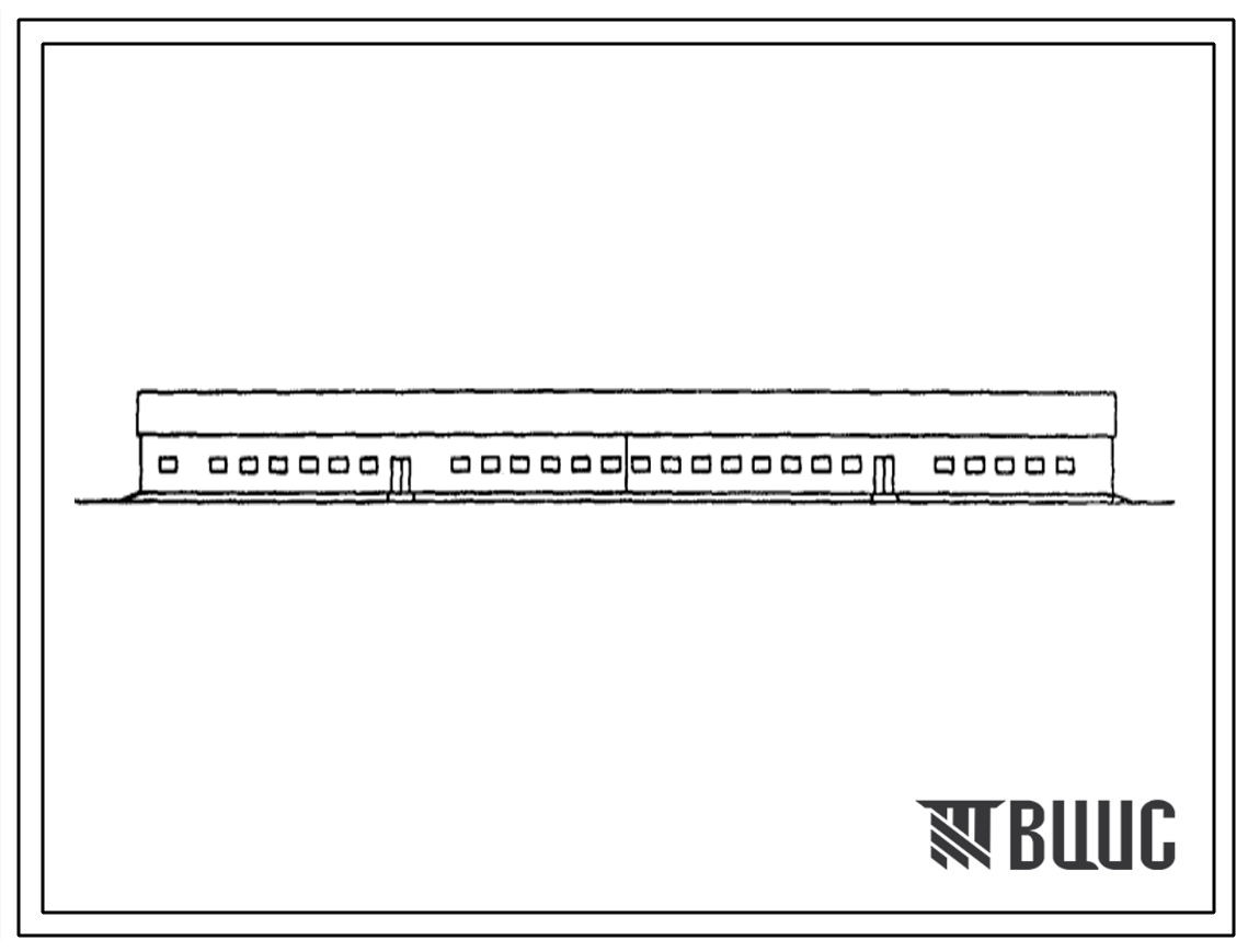 Типовой проект 803-3-84.86 Овчарня для ягнения на 800 маток (в стоечно-балочных конструкциях)