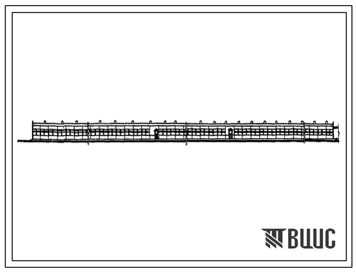 Типовой проект 802-225 Корпус репродукции 54 000 поросят в год.