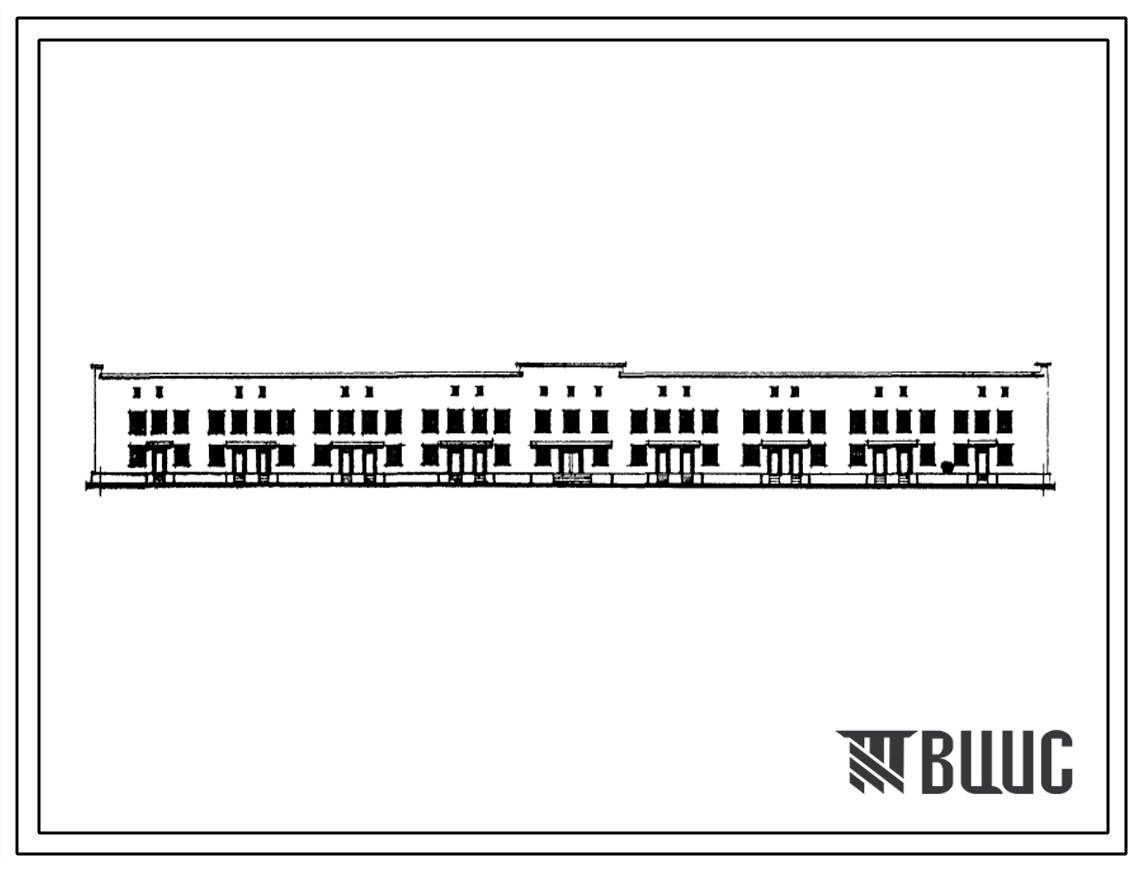 Типовой проект 254-1-8с  Проходная детской инфекционной больницы на 120 коек. Для строительства во II, III и IV строительно-климатических зонах, в районах над горными выработками, с сейсмичностью 7-8 баллов.