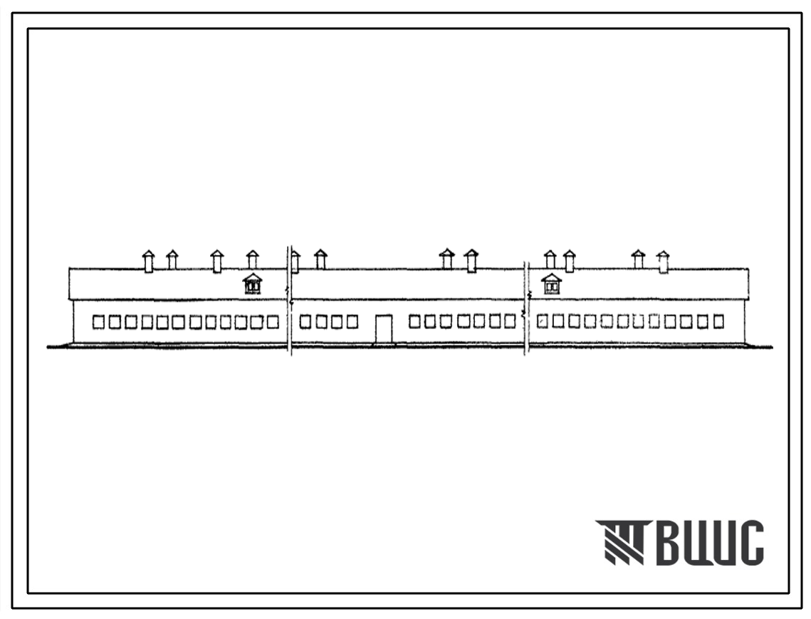 Типовой проект 802-129 Свинарник на 1800 поросят-отъемышей.