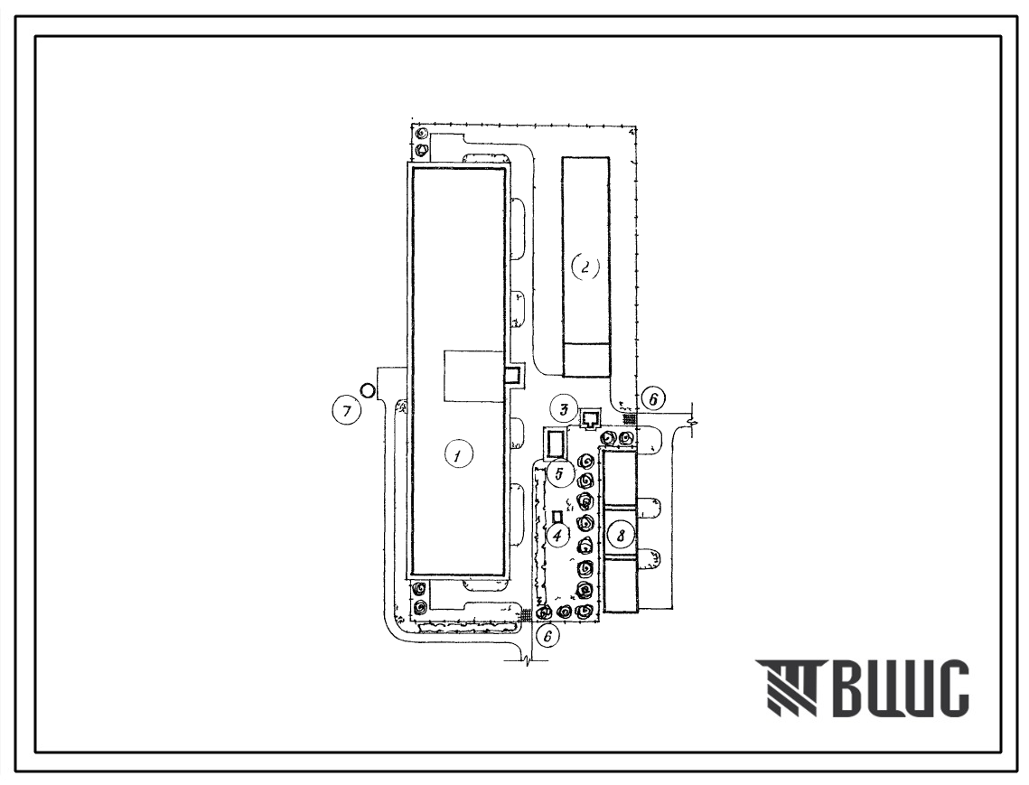 Типовой проект 802-188 Свинарник-откормочник на 6000 голов