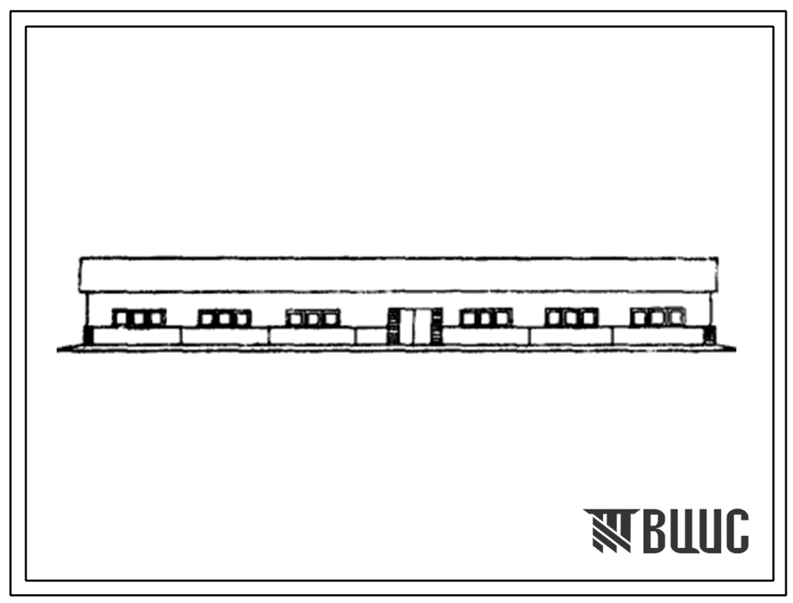 Типовой проект 803-210 Овчарня на 1000 ремонтных ярок