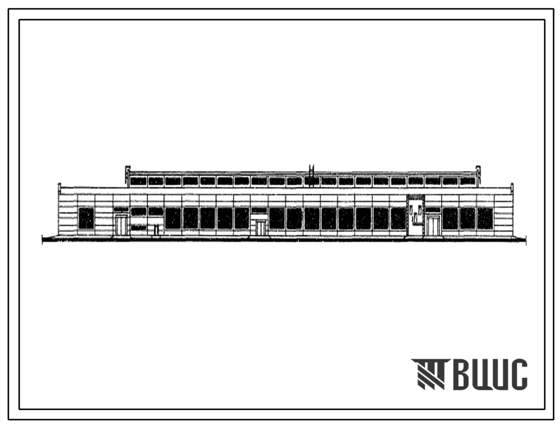 Типовой проект 816-7/70 Авторемонтный завод на 3000 автомобилей в год типа ГАЗ-53.
