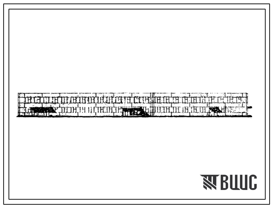 Типовой проект 416-4-85 Здание бытовых и вспомогательных помещений общетоварного склада для хранения продовольственных товаров складской площадью 10 тыс. м2