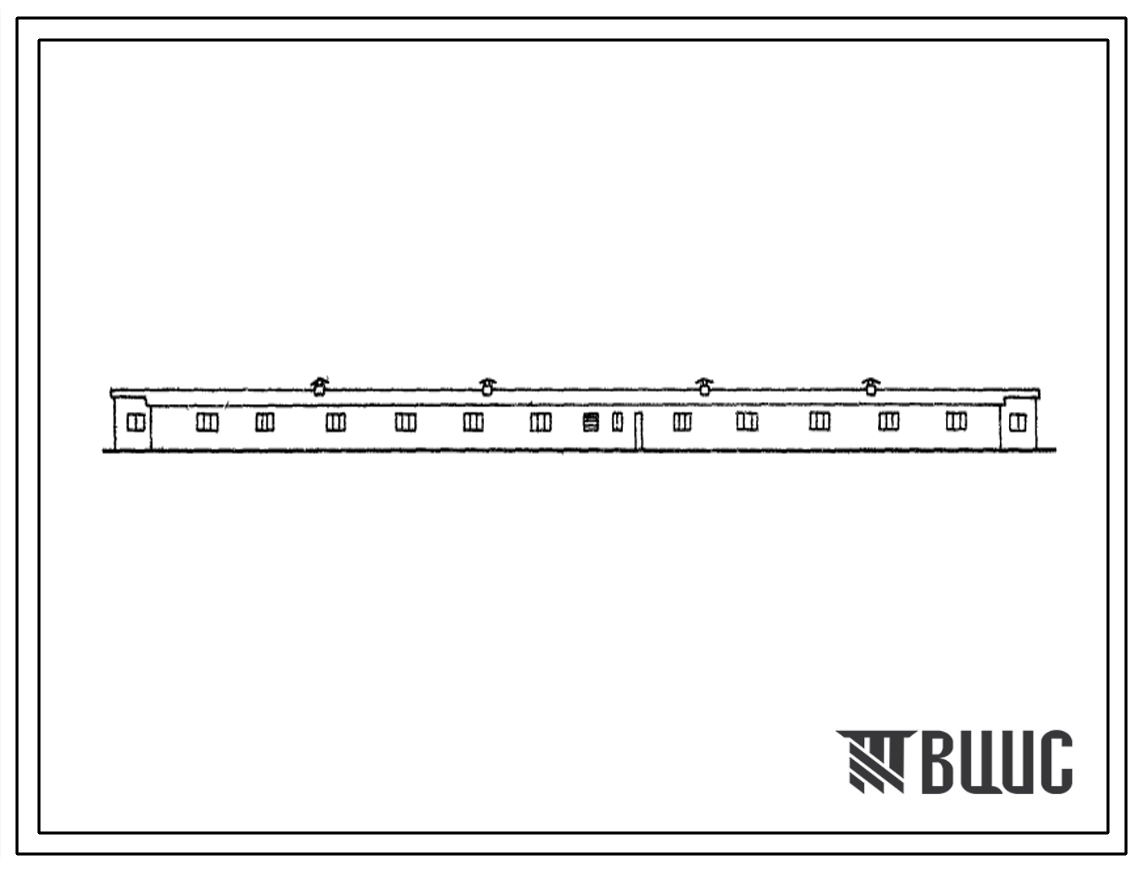 Типовой проект 805-156 Птичник для выращивания утят в возрасте от 31 до 55 дней на 4000 голов.