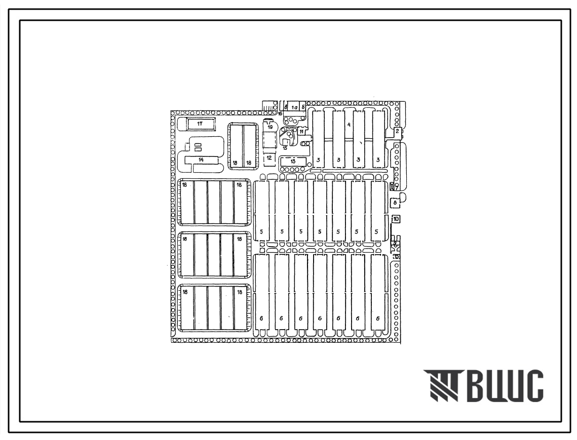 Типовой проект 801-01-27.83 Комплекс выращивания и откорма 10 тыс. голов молодняка крупного рогатого скота в год с мобильной раздачей кормов