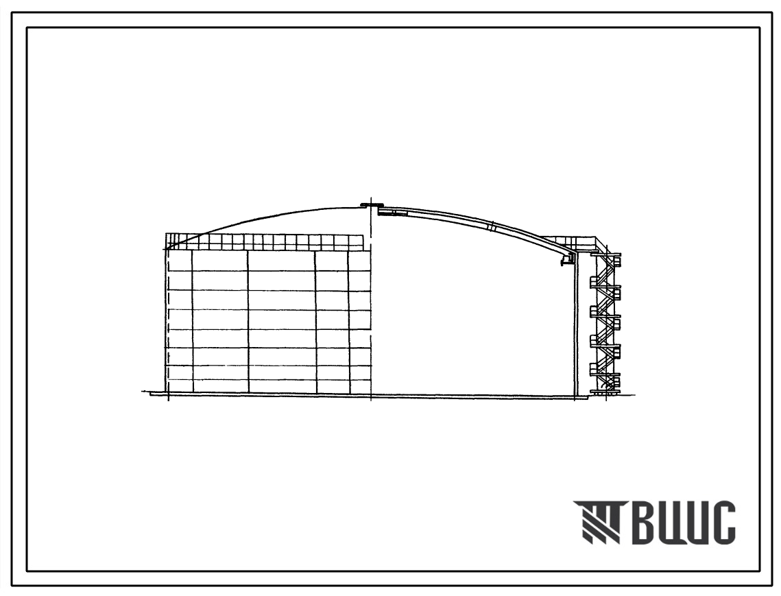 Типовой проект 705-4-49С Резервуар однослойный стальной для хранения неагрессивных химических продуктов емкостью — 10000 м?.