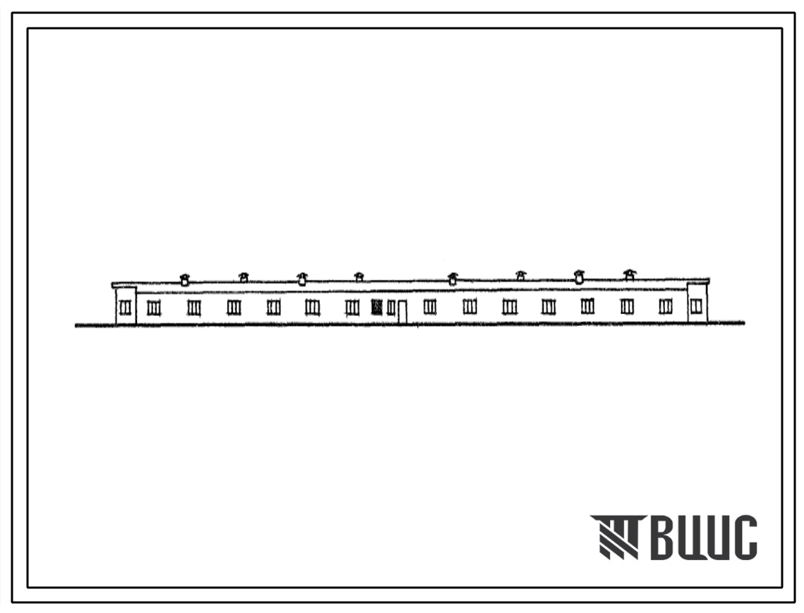 Типовой проект 805-154 Птичник для выращивания утят в возрасте от 1 до 55 дней на 8000 голов.