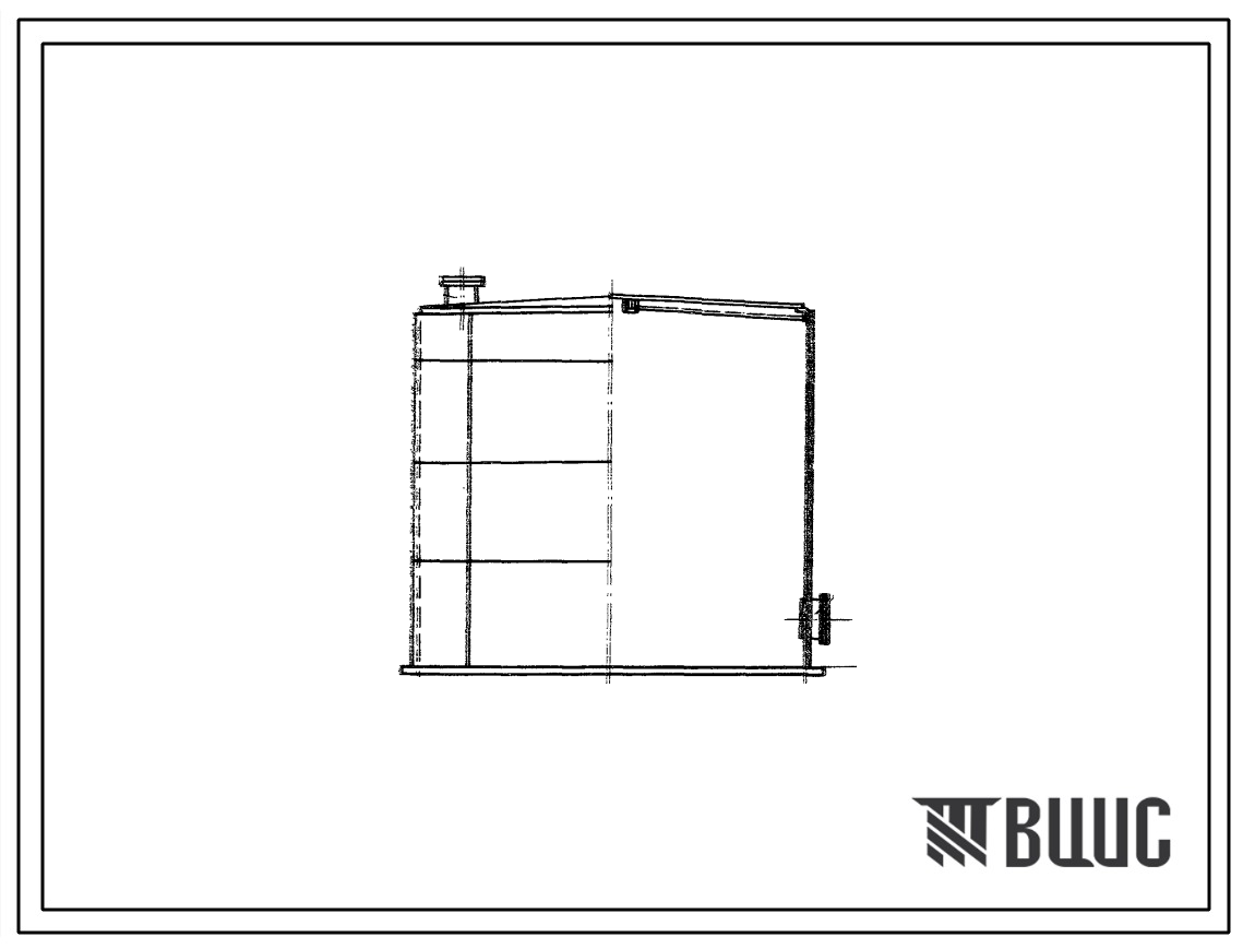 Типовой проект 705-6-3с.83 Резервуар вертикальный для неагрессивных химических продуктов емкостью 125 м3