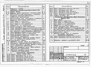 Состав фльбома. Типовой проект 820-01-52.85Альбом 8  Шлюзы-регуляторы ШРП/5х3хР/2 и ШРПм/5х3хР/2. Конструкции железобетонные.    