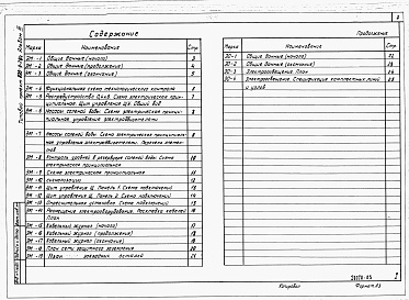 Состав фльбома. Типовой проект 820-9-7.84Альбом 3 Электрооборудование и автоматизация.     
