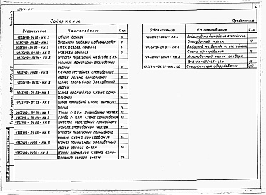 Состав фльбома. Типовой проект 820-1-073c.87Альбом 4  Отстойник на расход 4 м3/с. Чертежи сооружени     