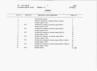 Состав фльбома. Типовой проект 820-1-083c.88Альбом 2  Сметы, ведомости потребности в материалах, ведомости потребных ресурсов     