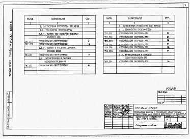 Состав фльбома. Типовой проект 296-1-32Альбом 2 Сметы.    