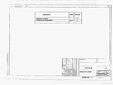 Состав фльбома. Типовой проект 503-9-24.88Альбом 2 Спецификации оборудования    