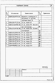 Состав фльбома. Типовой проект Альбом 3 Ворота распашные 3х3 м и строительные изделия