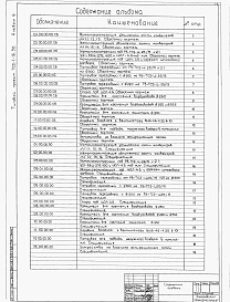 Состав фльбома. Типовой проект 702-1-16.90Альбом 6 Нестандартизированное оборудование     