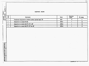 Состав фльбома. Типовой проект 501-3-8Альбом 2 Сметы.     