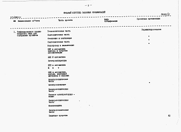 Состав фльбома. Типовой проект 806-2-1Альбом 4 Заказные спецификации