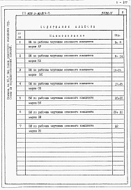 Состав фльбома. Типовой проект 805-3-83.87Альбом 5 - Ведомости потребности в материалах.     