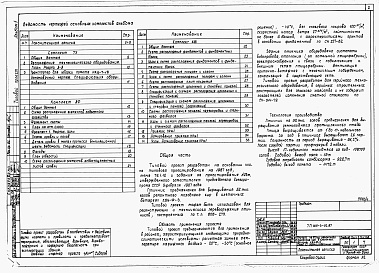 Состав фльбома. Типовой проект 805-3-92.87Альбом 1. Общая пояснительная записка. Технология производства. Архитектурно-строительные чертежи. Конструкции железобетонные и деревянные.     