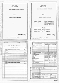 Состав фльбома. Типовой проект 805-372.87Альбом 5 Ведомости потребности в материалах