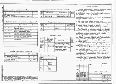 Состав фльбома. Типовой проект У.805-2-95.96Альбом 1 Пояснительная записка. Архитектурные решения. Конструкции железобетонные. Технологические решения. Электротехнические решения. Отопление и вентиляция. Водоснабжение и канализация