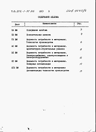 Состав фльбома. Типовой проект 812-1-71.86Альбом 6 Ведомости потребности в материалах