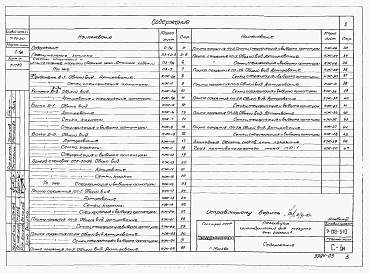 Состав фльбома. Типовой проект 7-02-310Альбом 3 Сборные железобетонные изделия