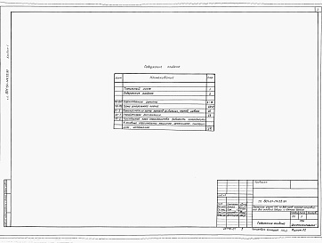 Состав фльбома. Типовой проект 801-01-114.33.91Альбом 1 Пояснительная записка     