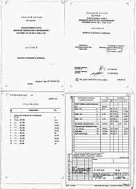 Состав фльбома. Типовой проект 401-2-45.87Альбом 6 Ведомости потребности в материалах.      