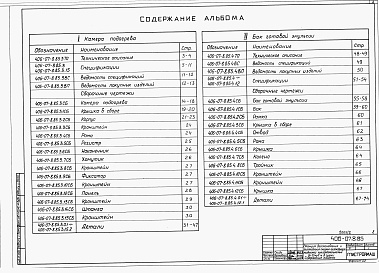 Состав фльбома. Типовой проект 406-07-8.85Альбом 3 Нестандартизированное оборудование:   1. Камера подогрева.   2. Бак готовой эмульсии   