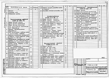 Состав фльбома. Типовой проект У.814-8-3.92Альбом 1 Технологические решения. Холодоснабжение. Архитектурные решения. Конструкции железобетонные