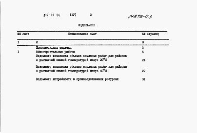 Состав фльбома. Типовой проект 815-46.86Альбом 4 Сметы.      