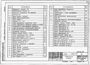 Состав фльбома. Типовой проект 820-1-096.89Альбом 9  Регулятор открытый без переезда РО 25-20 и с переездом РОП 25-20. Пояснительная записка  Конструкции железобетонные     