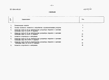 Состав фльбома. Типовой проект 820-1-096.89Альбом 10  Регулятор открытый без переезда РО 25-20 и с переездом РОП 25-20. Сметы. Ведомости потребности в материалах.     