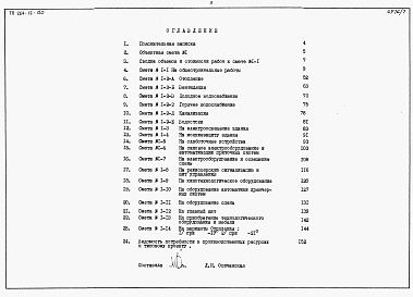 Состав фльбома. Типовой проект 264-12-120Альбом 7 Сметы