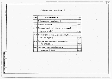 Состав фльбома. Типовой проект 407-3-632.92Альбом 3 Технологические карты    