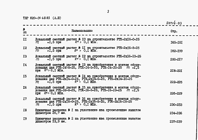 Состав фльбома. Типовой проект 820-01-48.85Альбом 3  Сметные расчеты. Части 1 и 2     