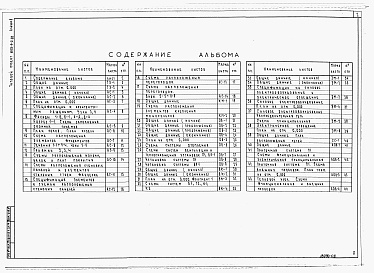 Состав фльбома. Типовой проект 805-9-2.83Альбом 2 – Технология производства. Архитектурно-строительные решения. Конструкции металлические. Отопление и вентиляция. Внутренние водопровод и канализация. Силовое электрооборудование. Связь и сигнализация. Автоматизация отопления и вентиляции.    